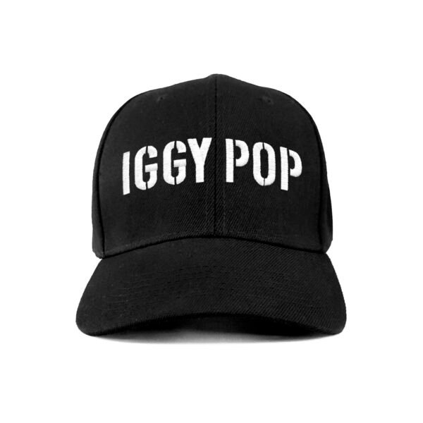 Iggy-Pop_Gorra_Baseball_Frente Gorra Iggy Pop