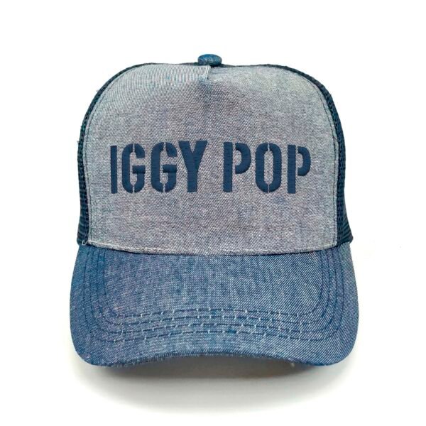 Iggy-Pop_Modelo1_Frente_AzMarino Gorra Iggy Pop