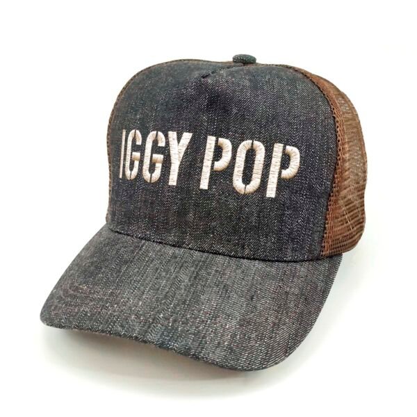 Iggy-Pop_Modelo2_Diagonal_Dorado Gorra Iggy Pop
