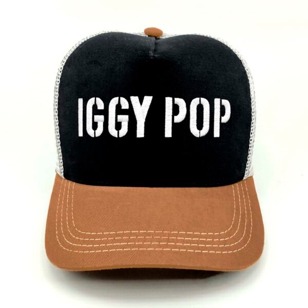 Iggy-Pop_Modelo3_Frente_blanco Gorra Iggy Pop