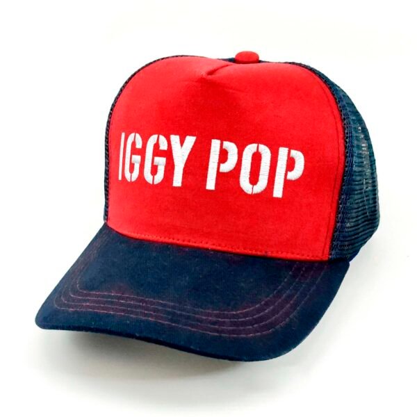 Iggy-Pop_Modelo6_Diagonal_Blanco Gorra Iggy Pop