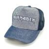 Iron-Maiden_Modelo1_Diagonal_Blanco Gorra Iron Maiden