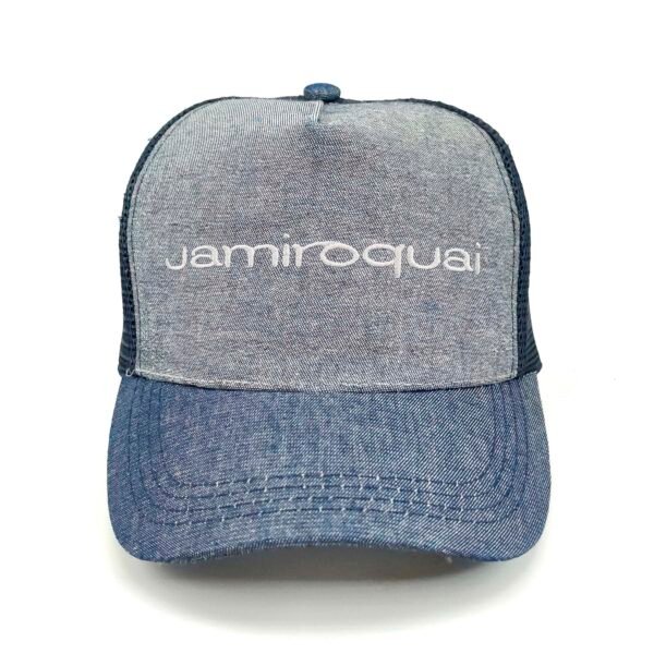 Jamiroquai_Modelo1_Frente_Blanco Gorra Jamiroquai