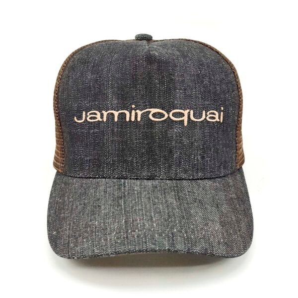 Jamiroquai_Modelo2_Frente_Dorado Gorra Jamiroquai