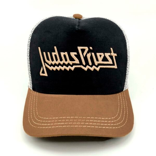 Judas-Priest_Modelo3_Frente_Dorado Gorra Judas Priest