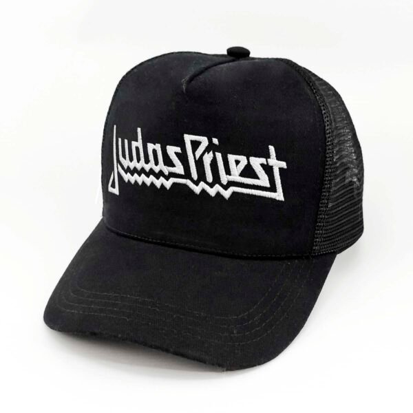 Judas-Priest_Modelo5_Diagonal Gorra Judas Priest