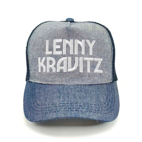 LennyKravitz_Modelo1_Frente_Blanco Gorra Lenny Kravitz