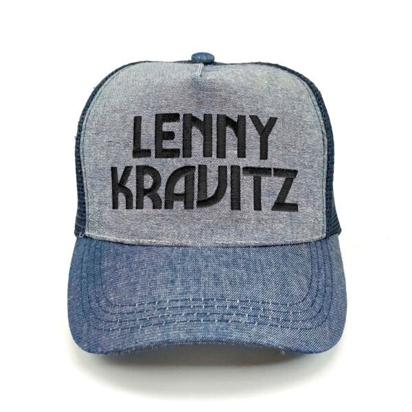 LennyKravitz_Modelo1_Frente_Negro Gorra Lenny Kravitz