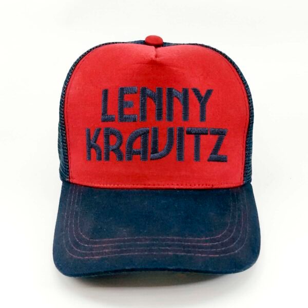LennyKravitz_Modelo6_Frente_AzMarino Gorra Lenny Kravitz