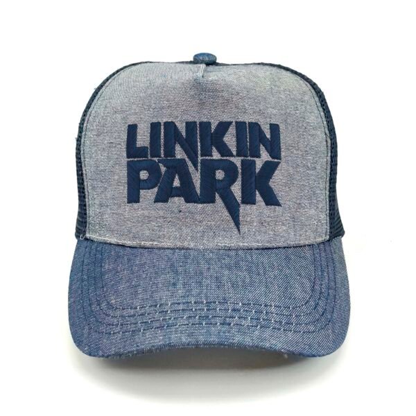 Linkin-Park_Modelo1_Frente_AzMarino Gorra Linkin Park