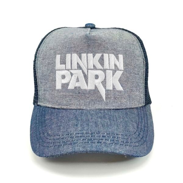 Linkin-Park_Modelo1_Frente_Blanco Gorra Linkin Park