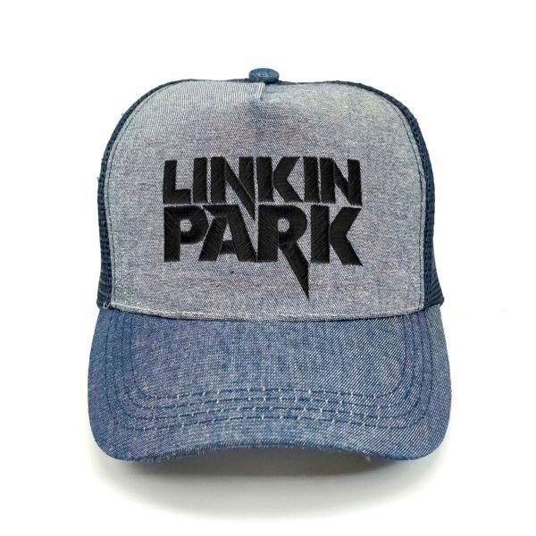 Linkin-Park_Modelo1_Frente_Negro Gorra Linkin Park