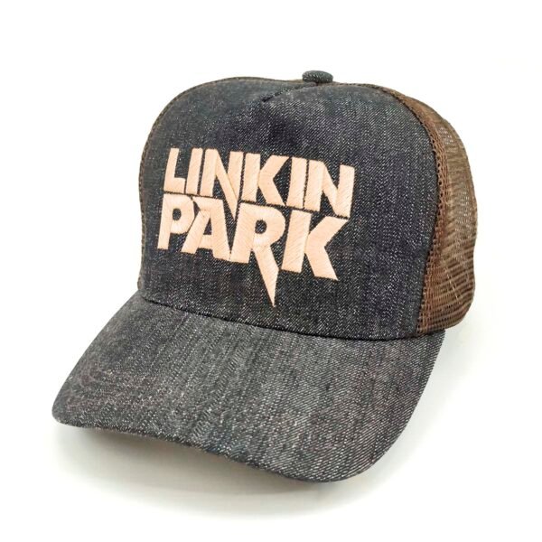 Linkin-Park_Modelo2_Diagonal_Dorado Gorra Linkin Park