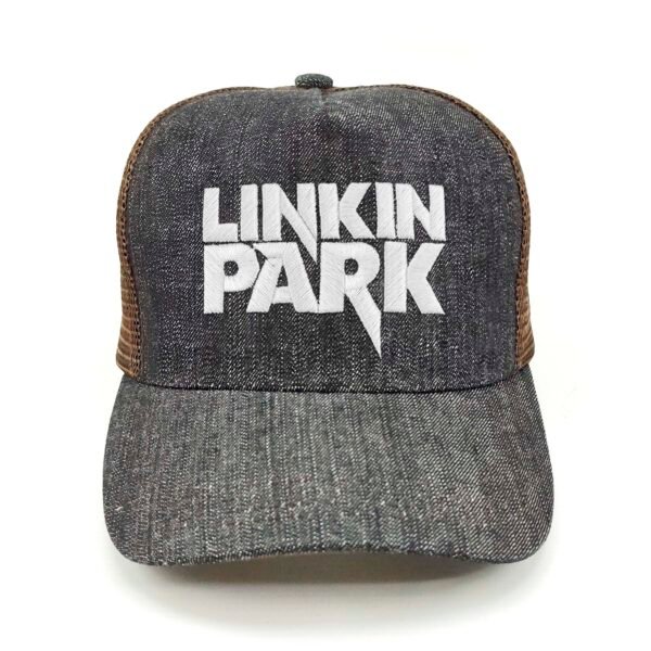 Linkin-Park_Modelo2_Frente_Blanco Gorra Linkin Park