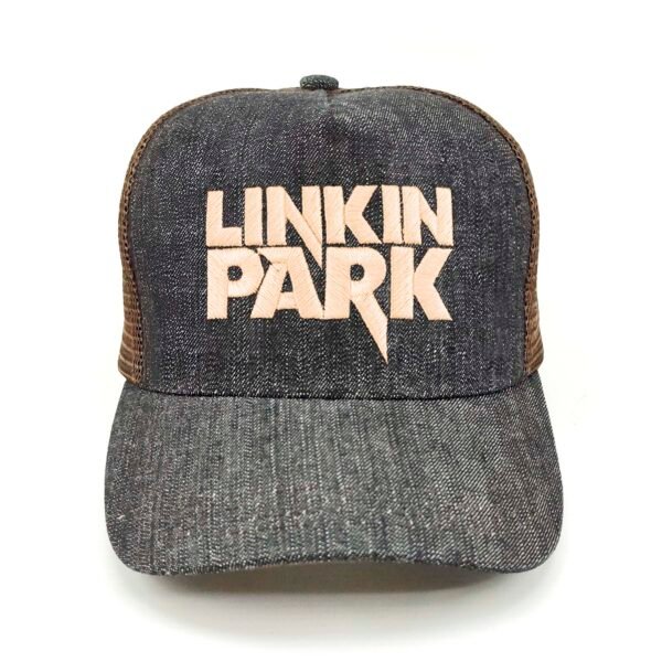 Linkin-Park_Modelo2_Frente_Dorado Gorra Linkin Park