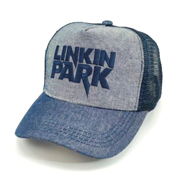 LinkinPark_Modelo1_Diagonal_AzMarino Gorra Linkin Park