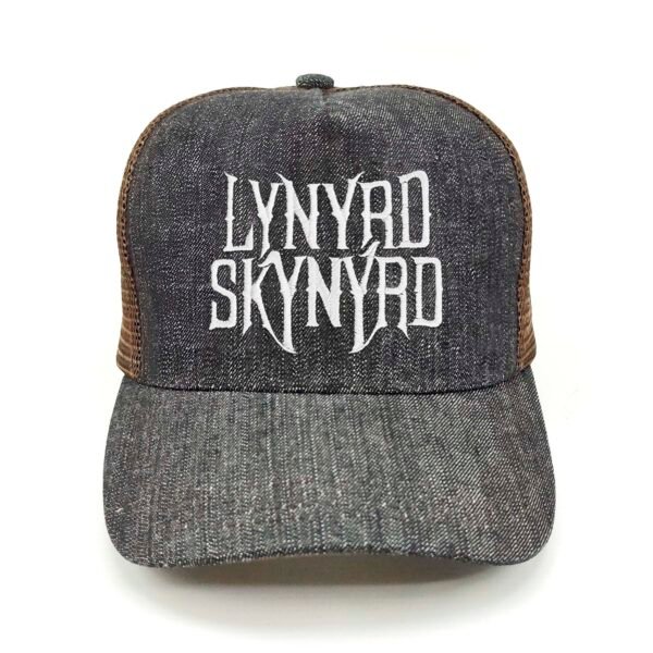 Lynyrd-Skynyrd_Modelo2_Frente_Blanco Gorra Lynyrd Skynyrd