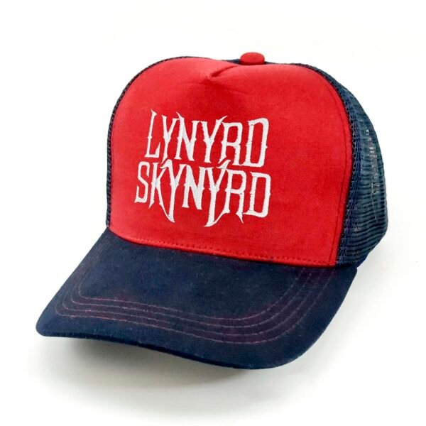 Lynyrd-Skynyrd_Modelo6_Diagonal_Blanco Gorra Lynyrd Skynyrd