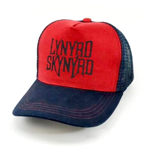 Lynyrd-Skynyrd_Modelo6_Diagonal_Negro Gorra Lynyrd Skynyrd