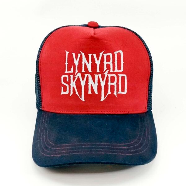 Lynyrd-Skynyrd_Modelo6_Frente_Blanco Gorra Lynyrd Skynyrd