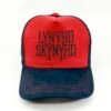 Lynyrd-Skynyrd_Modelo6_Frente_Negro Gorra Lynyrd Skynyrd