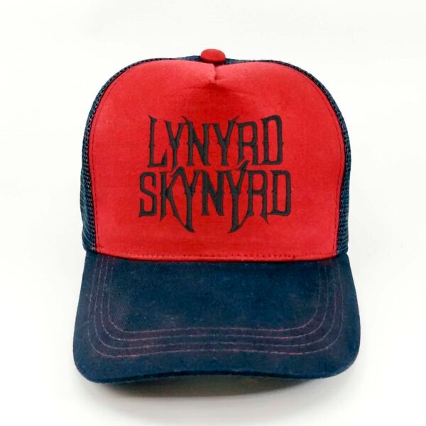Lynyrd-Skynyrd_Modelo6_Frente_Negro Gorra Lynyrd Skynyrd