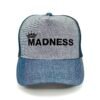 Madness_Modelo1_Frente_Negro Gorra Madness