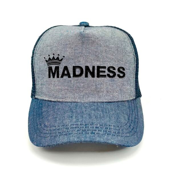 Madness_Modelo1_Frente_Negro Gorra Madness