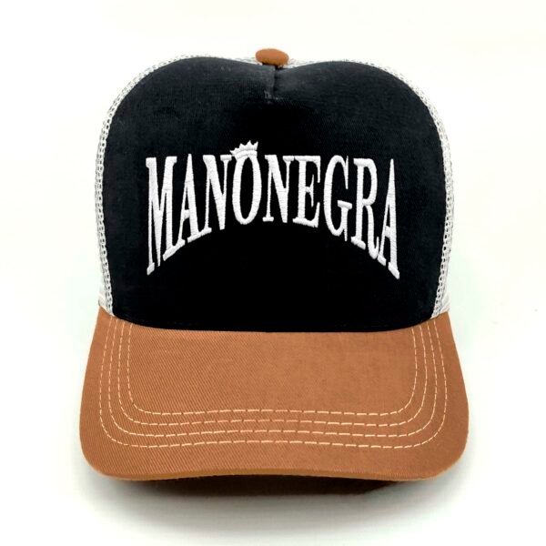 Mano-Negra_Modelo3_Frente_Blanco Gorra Mano Negra