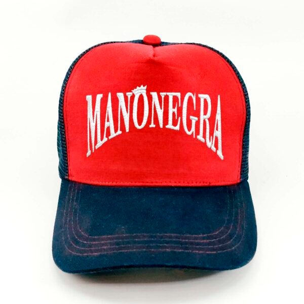 Mano-Negra_Modelo6_Frente_Blanco Gorra Mano Negra
