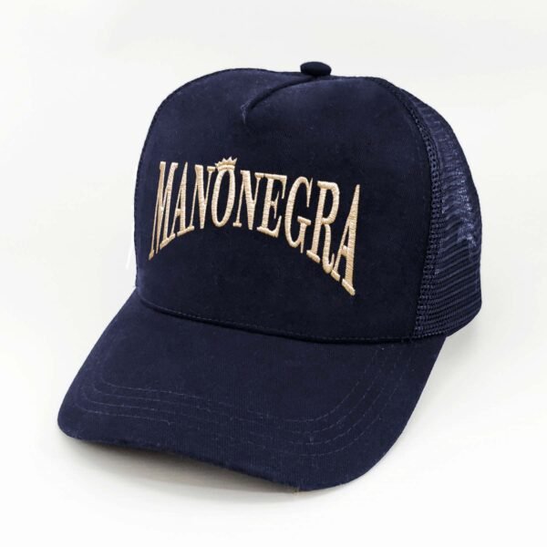 Mano-Negra_Modelo8_Diagonal_Dorado Gorra Mano Negra