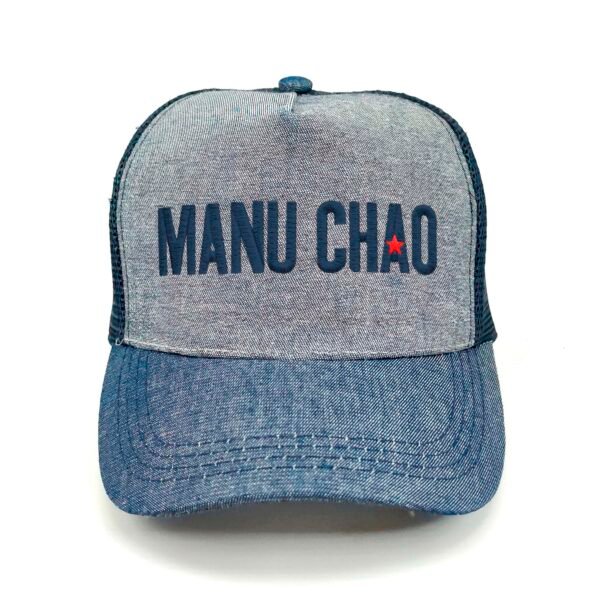 Manu-Chao_Modelo1_Frente_AzMarino Gorra Manu Chao