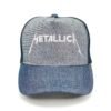 Metallica_Modelo1_Frente_Blanco Gorra Metallica