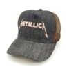 Metallica_Modelo2_Diagonal_Dorado Gorra Metallica