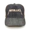 Metallica_Modelo2_Frente_Dorado Gorra Metallica