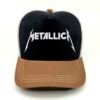 Metallica_Modelo3_Frente_Blanco Gorra Metallica