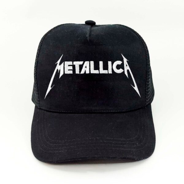 Metallica_Modelo5_Frente Gorra Metallica