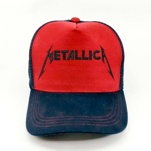 Metallica_Modelo6_Frente_Negro Gorra Metallica