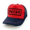 NIN_Modelo6_Diagonal_Negro Gorra Nine Inch Nails