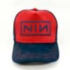 NIN_Modelo6_Frente_AzMarino Gorra Nine Inch Nails