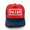 NIN_Modelo6_Frente_Blanco Gorra Nine Inch Nails