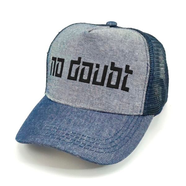 No-Doubt_Modelo1_Diagonal_Negro Gorra No Doubt
