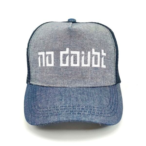 No-Doubt_Modelo1_Frente_Blanco Gorra No Doubt