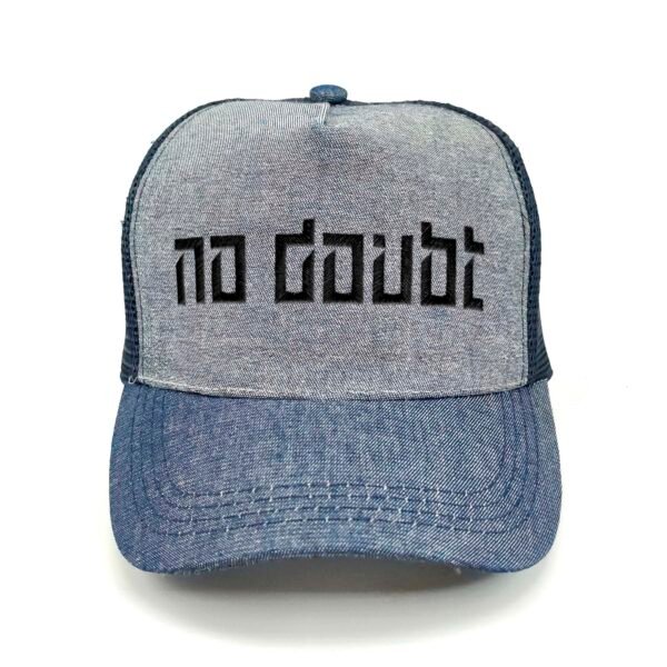 No-Doubt_Modelo1_Frente_Negro Gorra No Doubt