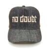 No-Doubt_Modelo2_Frente_Dorado Gorra No Doubt
