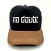 No-Doubt_Modelo3_Frente_Blanco Gorra No Doubt
