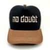 No-Doubt_Modelo3_Frente_Dorado Gorra No Doubt