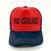 No-Doubt_Modelo6_Frente_Negro Gorra No Doubt