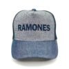RAMONES_Modelo1_Frente_AzMarino Gorra Ramones