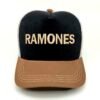 RAMONES_Modelo3_Frente_Dorado Gorra Ramones